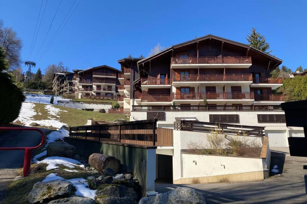 Appartement L'Edel - Vue Massif Mont-Blanc サン・ジェルヴェ・レ・バン エクステリア 写真